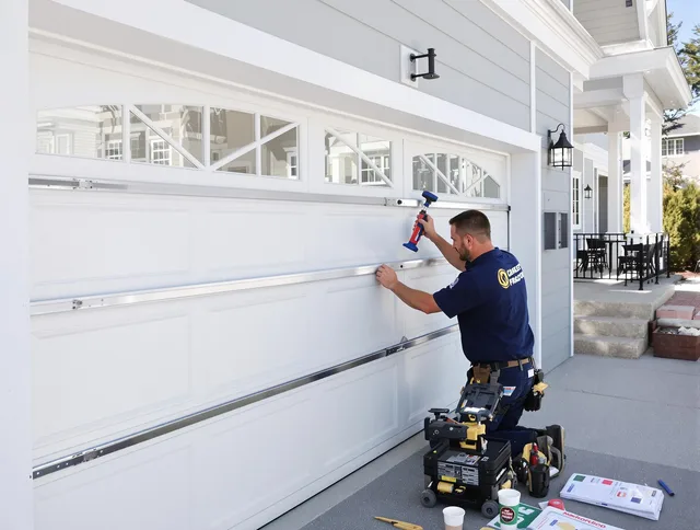Professional garage door installation by Newington Garage Door Repair in Newington