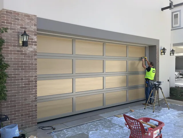 Garage door replacement service by Newington Garage Door Repair in Newington