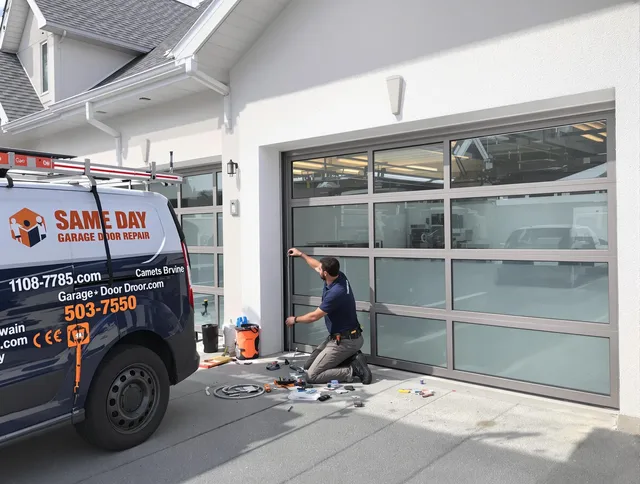 Same-day garage door repair service by Newington Garage Door Repair in Newington